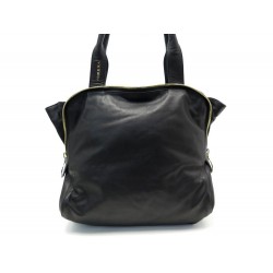 NEUF SAC A MAIN PAULE KA CABAS KA MM EN CUIR NEW NOIR BLACK LEATHER HANDBAG 490€