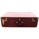 VINTAGE MALLE BOTTEGA VENETA EN CUIR MARRON HAVANE VALISE LEATHER TRUNK