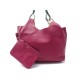 NEUF SAC A MAIN DELVAUX GIVRY WITH ME CUIR FUSHIA NEW PINK LEATHER HANDBAG 2100€