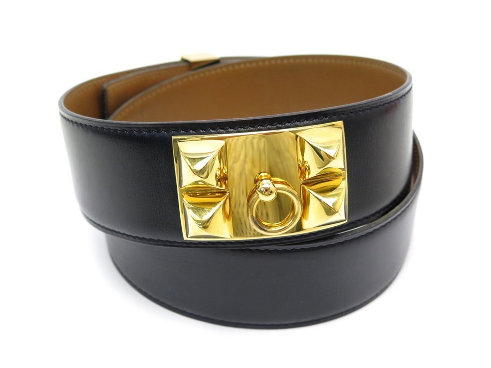 ceinture hermes medor collier de chien t70