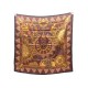 NEUF FOULARD HERMES L'OR DES CHEFS CARRE 90 METZ EN SOIE + BOITE SILK SCARF 375€