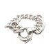 BRACELET MONTBLANC MAILLE GOURMETTE EN ARGENT MASSIF 21 CM 166GR JEWEL 495€