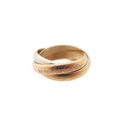 BAGUE CARTIER TRINITY PM B4086100 3 ORS T 54 8.6 GR BIJOU GOLD RING JEWEL 940€