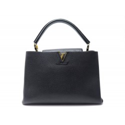 SAC A MAIN LOUIS VUITTON CAPUCINES MM EN CUIR TAURILLON LEATHER HAND BAG 3950€