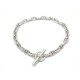 COLLIER HERMES CHAINE ANCRE GM 29 MAILLONS H101263B00 42 CM ARGENT MASSIF 1820€