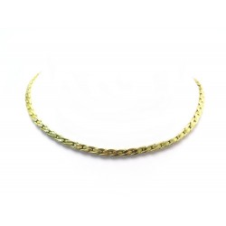 COLLIER 40 CM CHAINE EN OR JAUNE 18K 18GR YELLOW GOLD NECKLACE JEWEL