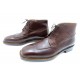 NEUF BOTTINES SANTONI 10 IT 44.5 CUIR COUSU NORVEGIEN