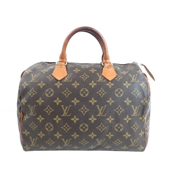 SAC A MAIN LOUIS VUITTON SPEEDY 30 CABAS TOILE MONOGRAM LV HAND BAG PURSE 760€