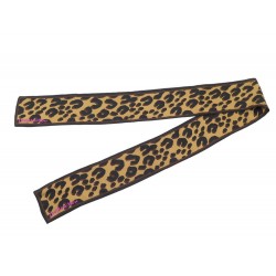 FOULARD LOUIS VUITTON BANDEAU SPROUSE LEOPARD 401910 EN SOIE + BOITE SCARF 175€