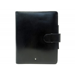 PORTE AGENDA MONTBLANC ORGANISEUR GRAND FORMAT MEISTERSTUCK 14875 CUIR NOIR 555€