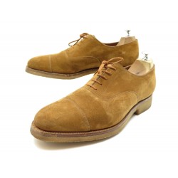 NEUF CHAUSSURES JM WESTON RICHELIEU BOUT DROIT 300 10D 44 DAIM SUEDE SHOES 710€