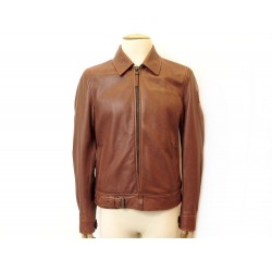 MANTEAU BELSTAFF BECKHAM RYDE 81020004 BLOUSON T50 M EN CUIR MARRON COAT 1685€