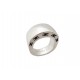 BAGUE HERMES CLARTE T 49 H PERFORE EN ARGENT MASSIF 8.1 GR SILVER RING 465€