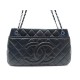 NEUF SAC A MAIN CHANEL CABAS SHOPPING 30CM CUIR CAVIAR NOIR HAND BAG PURSE 3300€