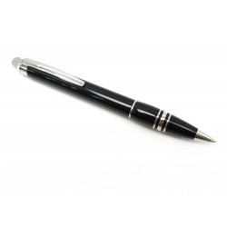 STYLO BILLE MONTBLANC STARWALKER 118848 RESINE NOIR + ECRIN BALLPOINT PEN 315€