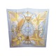 FOULARD HERMES SEXTANTS LOIC DUBIGEON CARRE EN SOIE BLEU & JAUNE SILK SCARF 350€