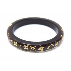 NEUF BRACELET LOUIS VUITTON INCLUSION PM MONOGRAM T18 RESINE VIOLET JEWEL 390€