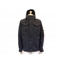 NEUF MANTEAU NAPAPIJRI PARKA BLOUSON 50 M EN POLYESTER NOIR NEW BLACK COAT 400€