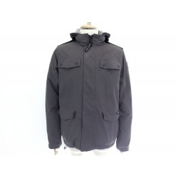 MANTEAU CANADA GOOSE BURNETT 4075M T52 L BLOUSON CAPUCHE GRIS GREY COAT 750€