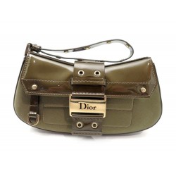 NEUF SAC A MAIN CHRISTIAN DIOR POCHETTE BANDOULIERE EN SATIN HAND BAG 