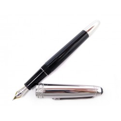 NEUF STYLO PLUME MONTBLANC MEISTERSTUCK SOLITAIRE DOUE 23344 NOIR BOITE PEN 645€