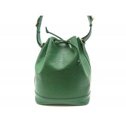 SAC A MAIN LOUIS VUITTON NOE GM EN CUIR EPI VERT SEAU LEATHER HAND BAG 1640€