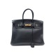 SAC A MAIN HERMES BIRKIN 35 CM EN CUIR TOGO NOIR BLACK LEATHER HAND BAG PURSE