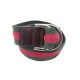 CEINTURE GUCCI 146435 T 95 EN TOILE WEB VERT & ROUGE LARGE 4 CM TISSU BELT 225€