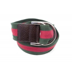 CEINTURE GUCCI DOUBLE G TISSU 1