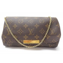 SAC A MAIN LOUIS VUITTON FAVORITE PM M40717 TOILE MONOGRAM POCHETTE CLUTCH BAG