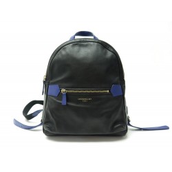 NEUF SAC A DOS LONGCHAMP 2.0 1118888731 EN CUIR NOIR BLACK LEATHER BACKPACK 450€