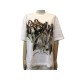 NEUF TSHIRT HERMES ATTELAGE EN ARBALETE 48 M 42 L COTON BLANC NEW WHITE TOP 430€