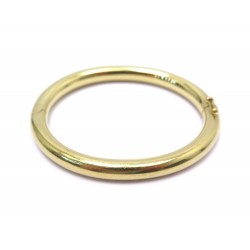 BRACELET JONC TAILLE 18 CM EN OR JAUNE 18K 20.7GR YELLOW GOLD JEWEL BANGLE