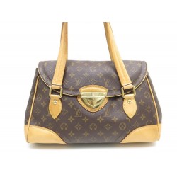 SAC A MAIN LOUIS VUITTON BEVERLY MM 33 CM TOILE MONOGRAM LV HAND BAG PURSE 1280€