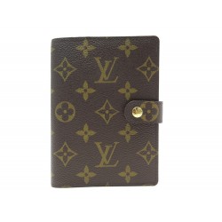 NEUF COUVERTURE AGENDA LOUIS VUITTON PM TOILE MONOGRAM R20005 DIARY COVER 280€