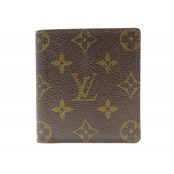 NEUF PORTEFEUILLE LOUIS VUITTON EN TOILE MONOGRAM PORTE CARTE NEW WALLET 325€