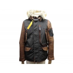 BLOUSON MANTEAU PARAJUMPERS RIGHT HAND MAN SPECIAL EDITION T50 M CUIR COAT 1600€