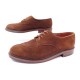 CHAUSSURES JM WESTON DEMI-CHASSE 501 3.5C 36.5 DERBY EN DAIM MARRON SHOES 695€