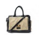 NEUF SAC A MAIN SEE BY CHLOE BANDOULIERE CUIR NOIR & BEIGE LEATHER HAND BAG 435€