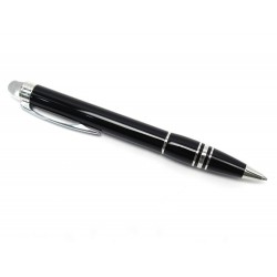 NEUF STYLO BILLE MONTBLANC STARWALKER 8486 RESINE NOIR +BOITE BALLPOINT PEN 355€