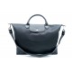 NEUF SAC A MAIN LONGCHAMP PLIAGE NEO L 1630578 BANDOULIERE EN TOILE NOIR 150€