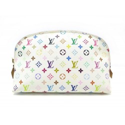 TROUSSE LOUIS VUITTON POCHETTE COSMETIQUE EN TOILE MONOGRAMM MURAKAMI POUCH