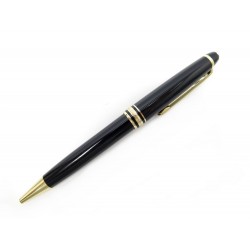 STYLO BILLE MONTBLANC MEISTERSTUCK CLASSIQUE DORE 10883 EN RESINE NOIR PEN 365€