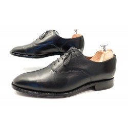 CHAUSSURES BOWEN HORATIO 8.5 42 RICHELIEU EN CUIR NOIR BLACK LEATHER SHOES 585€