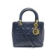 SAC A MAIN CHRISTIAN DIOR LADY MEDIUM EN CUIR CANNAGE BANDOULIERE HAND BAG 3900€