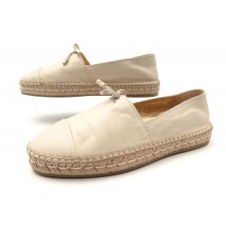 NEUF ESPADRILLE PRADA CUIR 