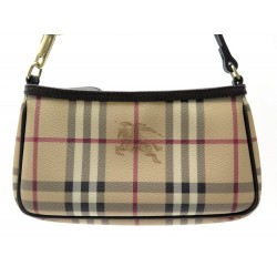 NEUF SAC A MAIN BURBERRY ASTON HAYMARKET PETIT POCHETTE TOILE TARTAN CHECK 315€