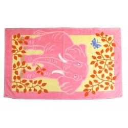 NEUF TAPIS DE PLAGE HERMES ELEPHANT DRAP DE BAIN 145 CM SERVIETTE TOWEL 450€