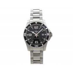 MONTRE LONGINES HYDROCONQUEST L3.740.4 QUARTZ 41 MM EN ACIER + ECRIN WATCH 890€