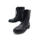 NEUF CHAUSSURES CHRISTIAN DIOR BOTTINES BOLD 38.5 CUIR NOIR + BOITE BOOTS 1290€